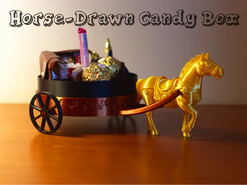 Horse-Drawn Candy Box