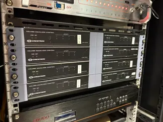 1u Rack for Crestron C2N-VEQ4