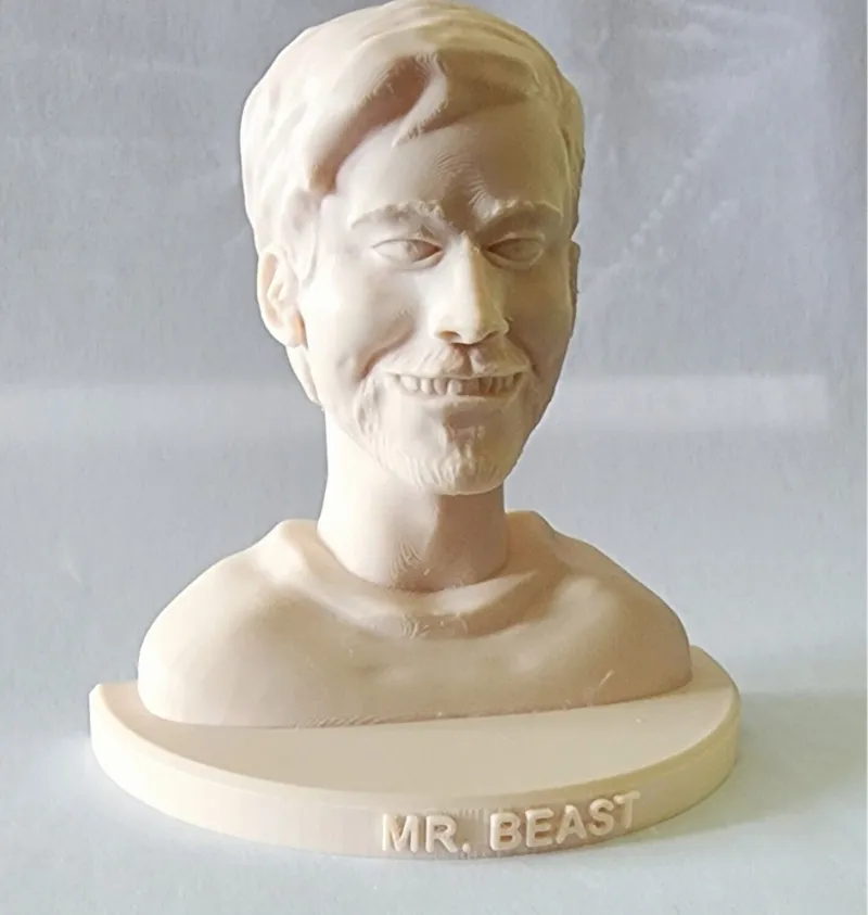 Mr. Beast mini bust