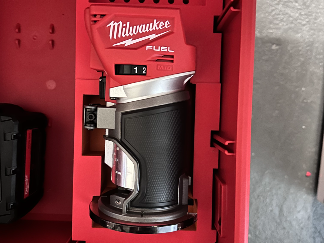 Milwaukee m18 trim router packout 2 drawer insert