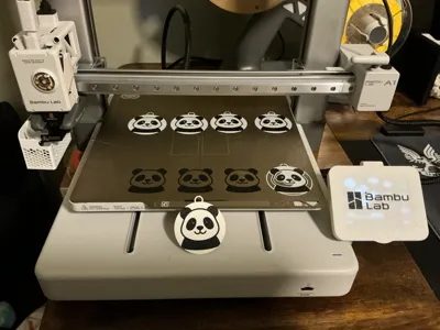 Panda keychain