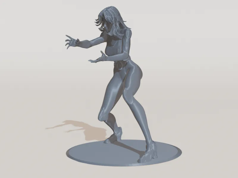 Invisible Woman Marvel Rivals High Poly
