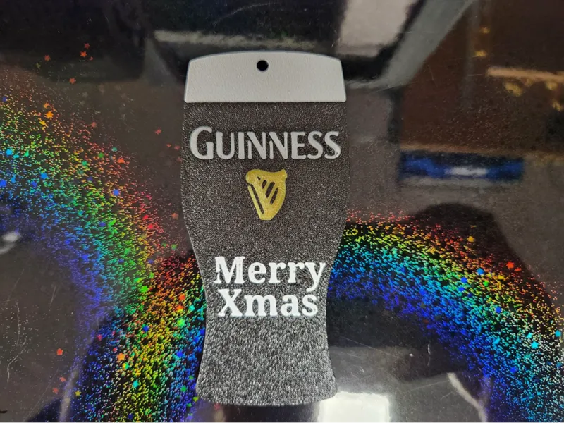 Guinness Glass Christmas Ornament Decoration