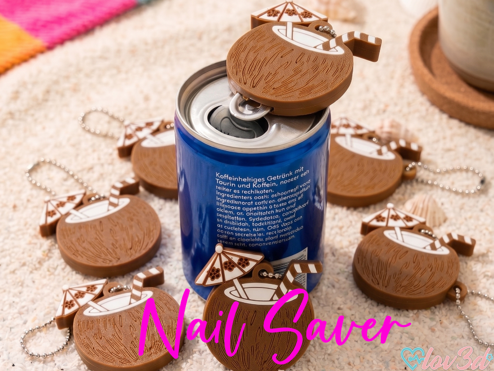 Tropical Coconut Can Tab Opener