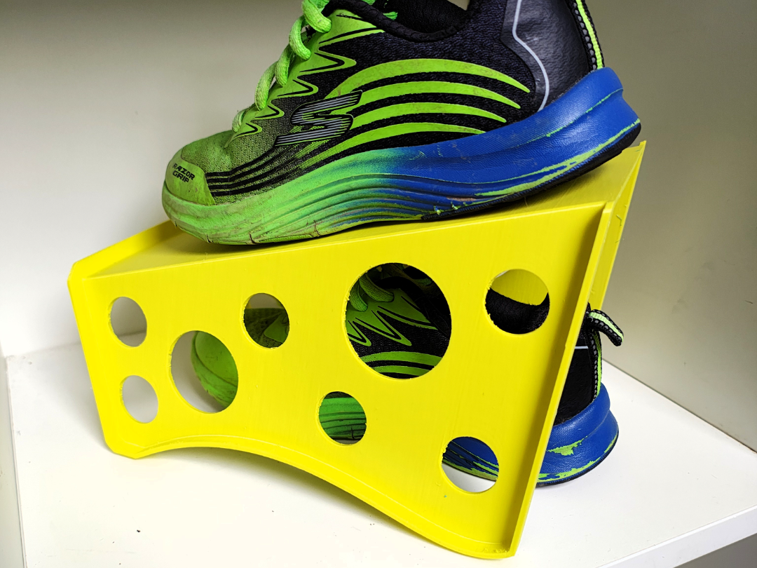 Shoe Rack Space Saver – Stackable Shoe Shelf