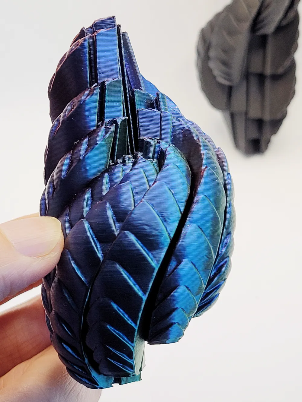 Twisty Dragon Egg - Free 3D Print Model - MakerWorld