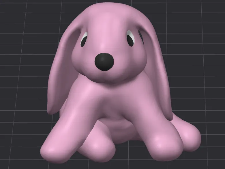 Pink Bunny Keyholder