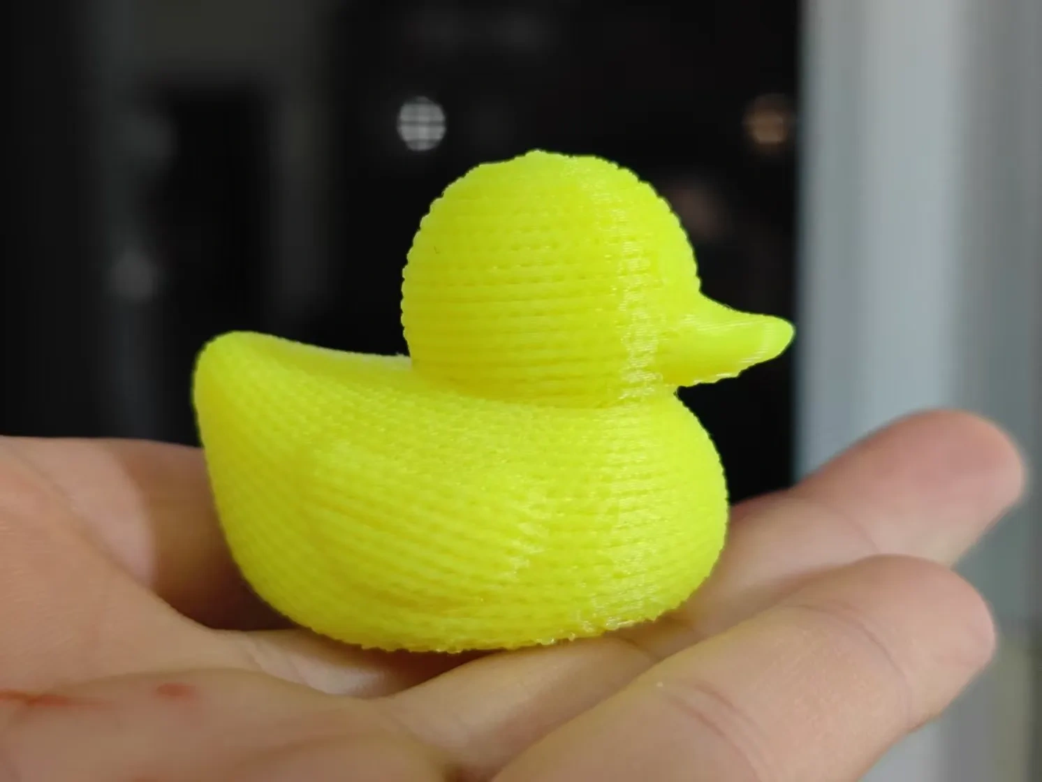 Miniatura 1 do modelo 3D 针织小黄鸭