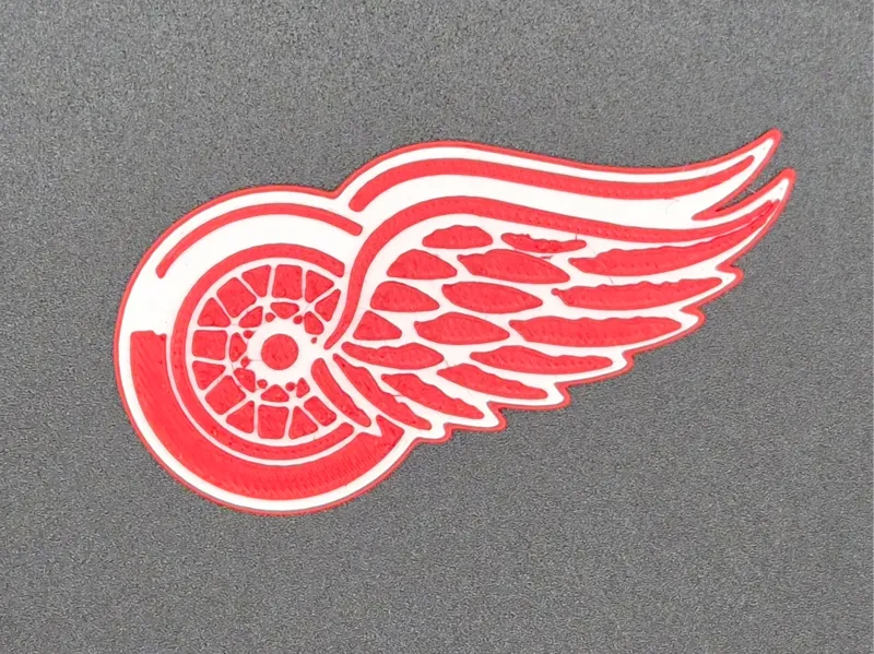 Red Wings Logo - Wall Art, Magnet & Keychain