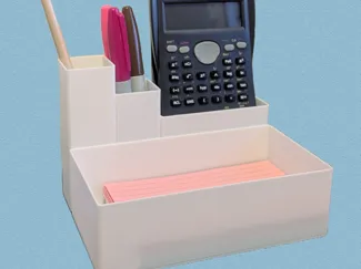 Flashcard - Calculator Desk Organiser