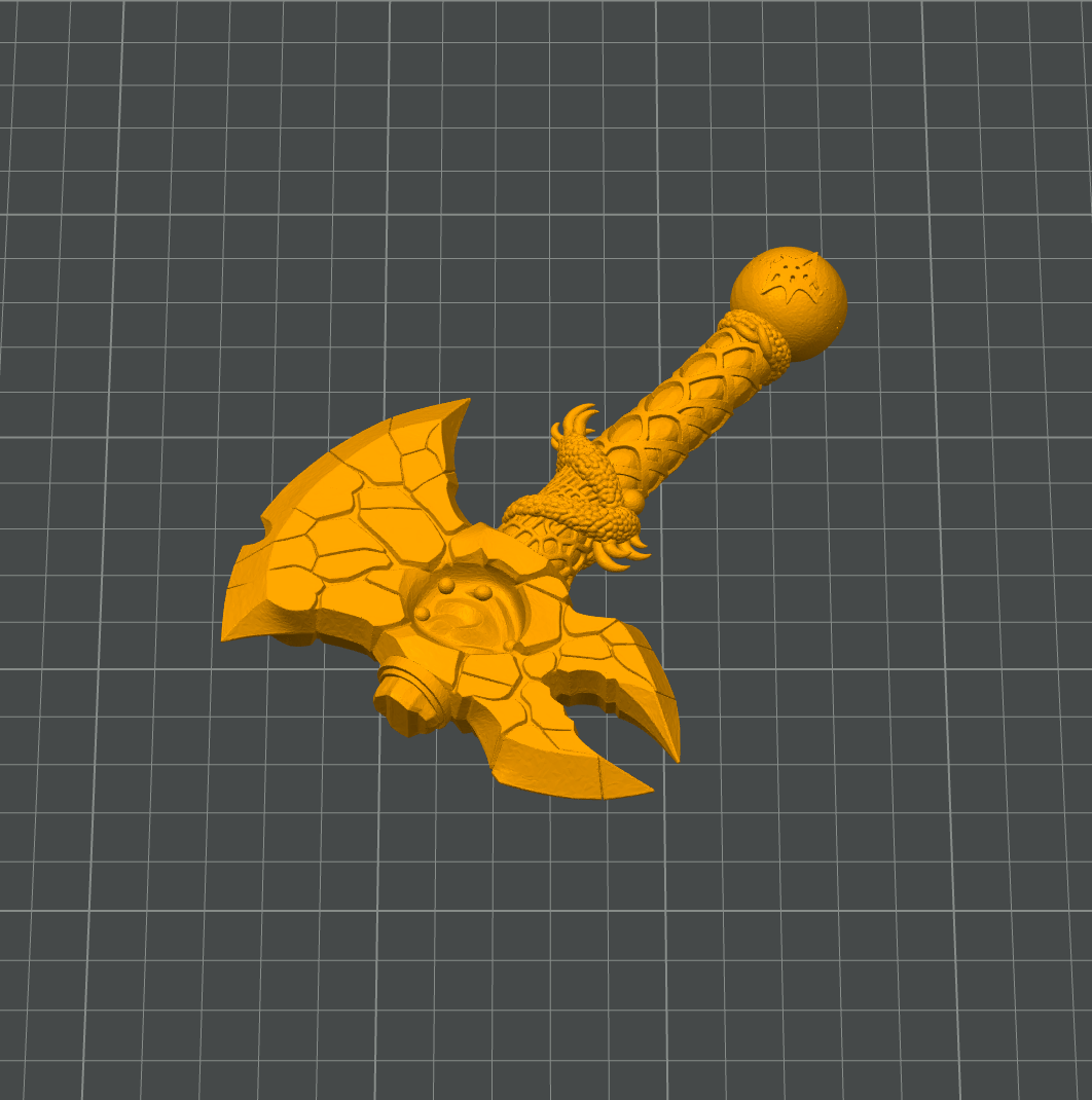 Miniatura 3 do modelo 3D Axe