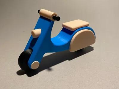 Piaggio Vespa Toy "wood-like"