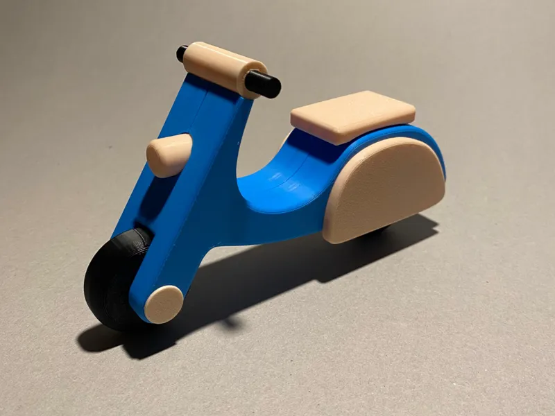 Piaggio Vespa Toy "wood-like"
