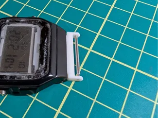 Casio F91W 18mm to 20mm Strap Adapter