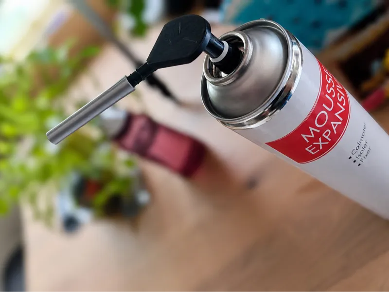 embout de rechange pour mousse expansive.