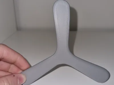 mini frisbee/boomerang