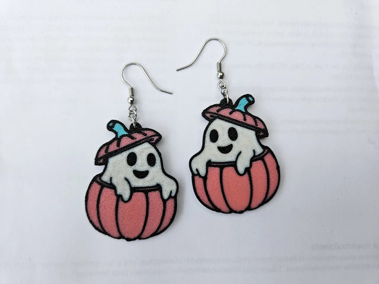 Ghost Earrings view 3