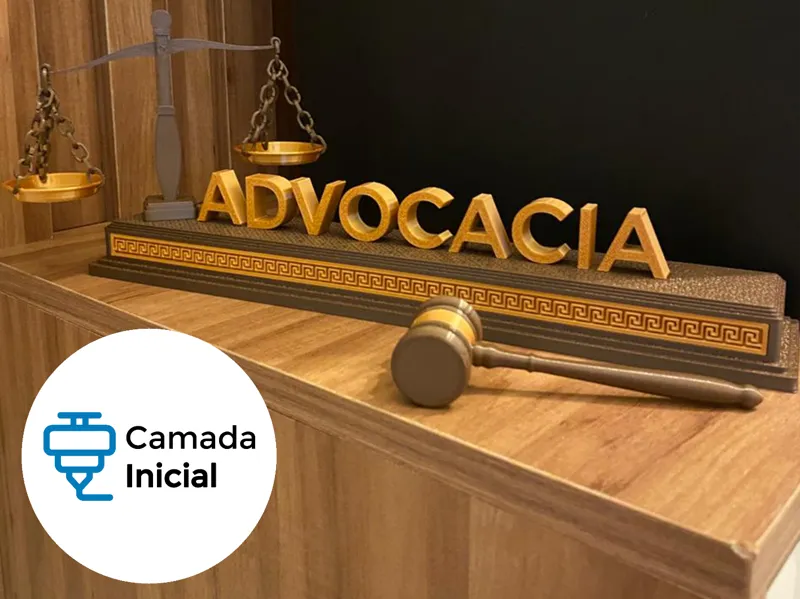 Placa Decorativa – Advocacia