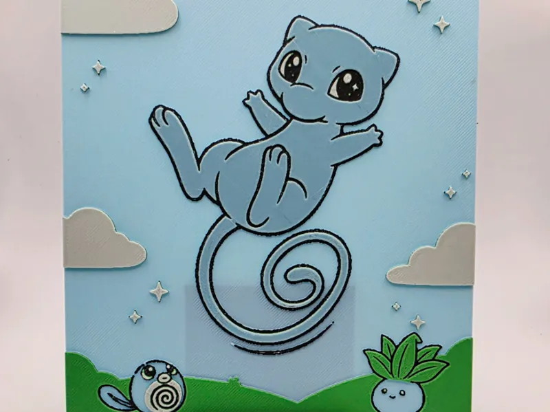 Shiny Mew Hueforge