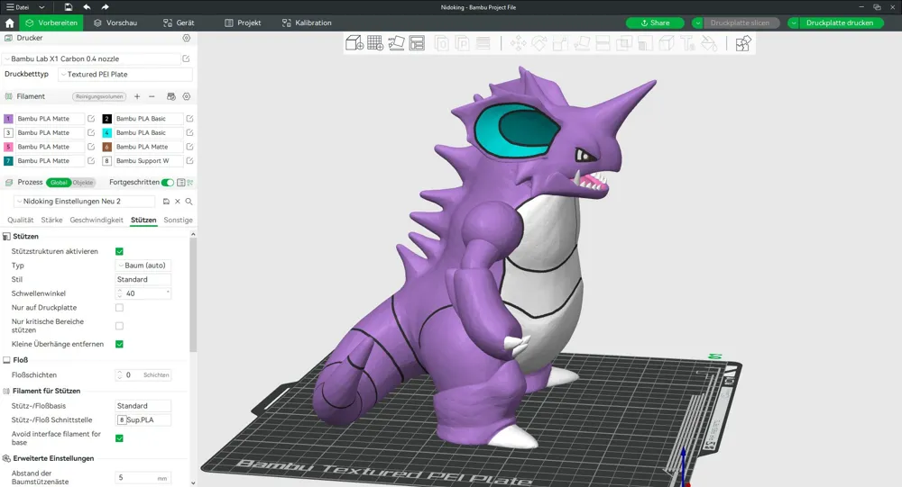 Multicolor - Pokemon 031 to 045 by mynameisbuddy MakerWorld: Download ...