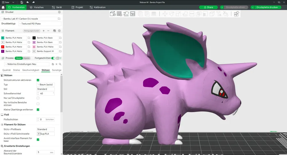 Multicolor - Pokemon 031 to 045 by mynameisbuddy MakerWorld: Download ...