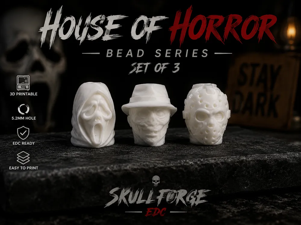 Llavero: House of Horror – Halloween Bead Series. Referencia del modelo original.