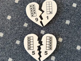 Zehnerfreunde 5&5, 1&9