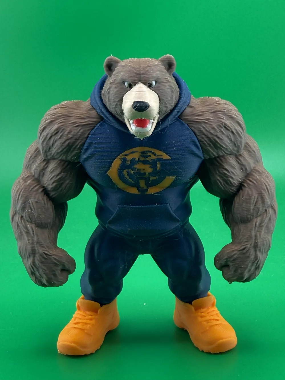 Staley Da Bear – Chicago Bears Mascot (Tank Mode) - Free 3D Print Model ...