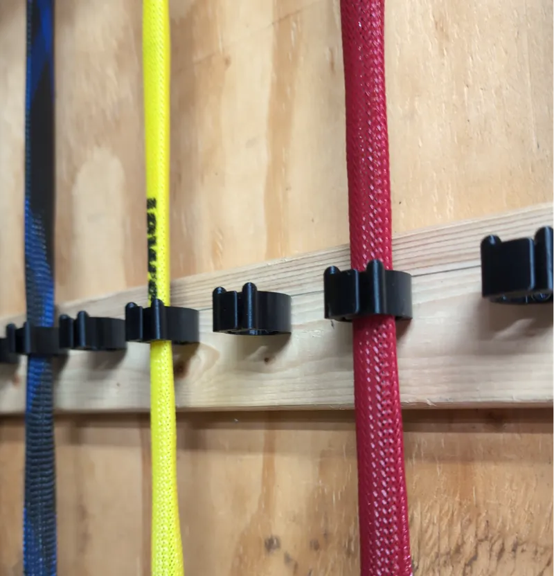 WiscoBass Rod Wall Clips