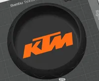 With KTM logo 210mm