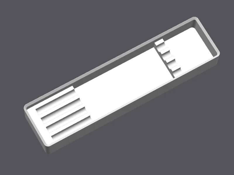 Maker Supply Needle File Gridfinity
