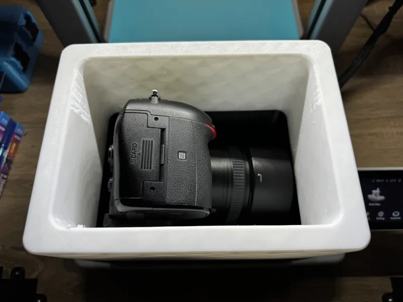 Camera Inlay for Bags
