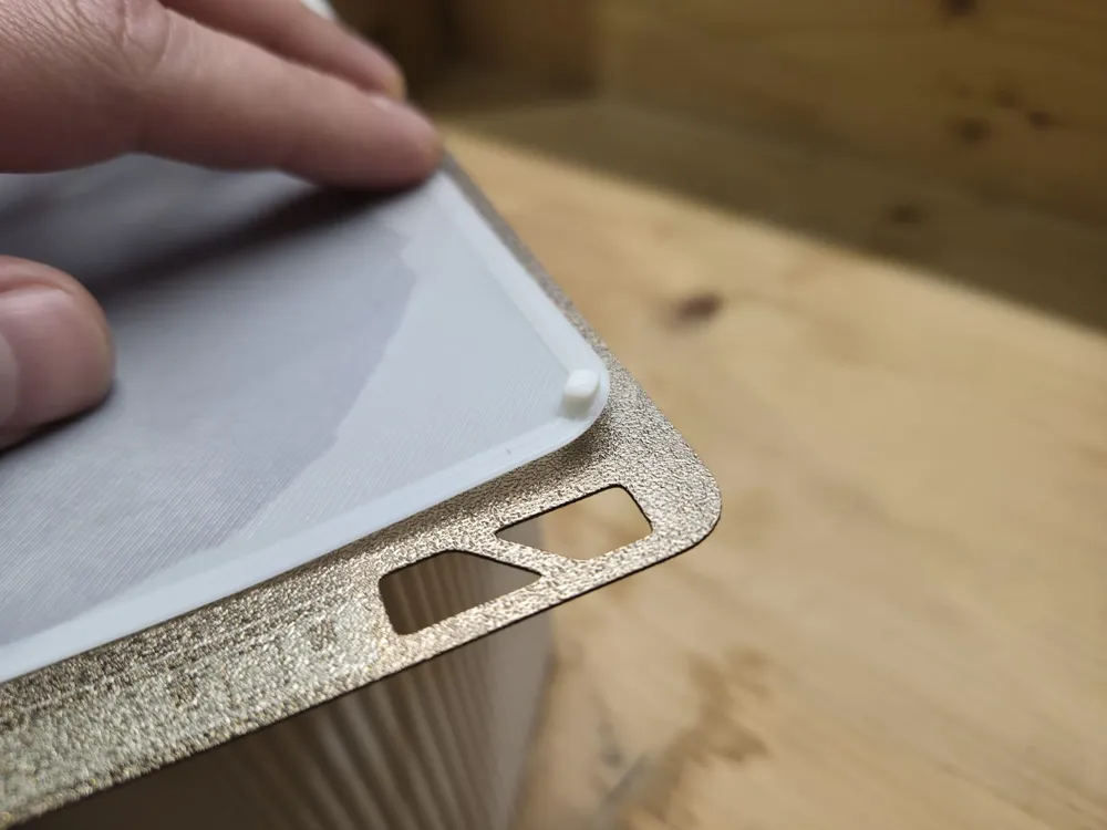 Parametric print bed cleaner / first layer test - Free 3D Print Model ...
