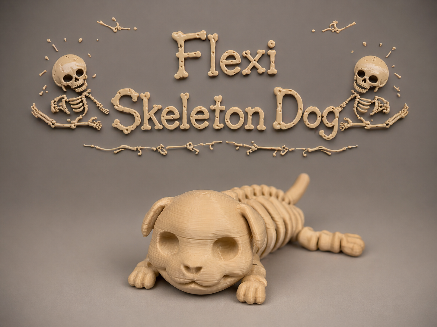 Flexi Skeleton Dog