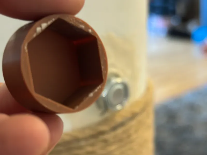 M16 round nut cover - simple and as tiny