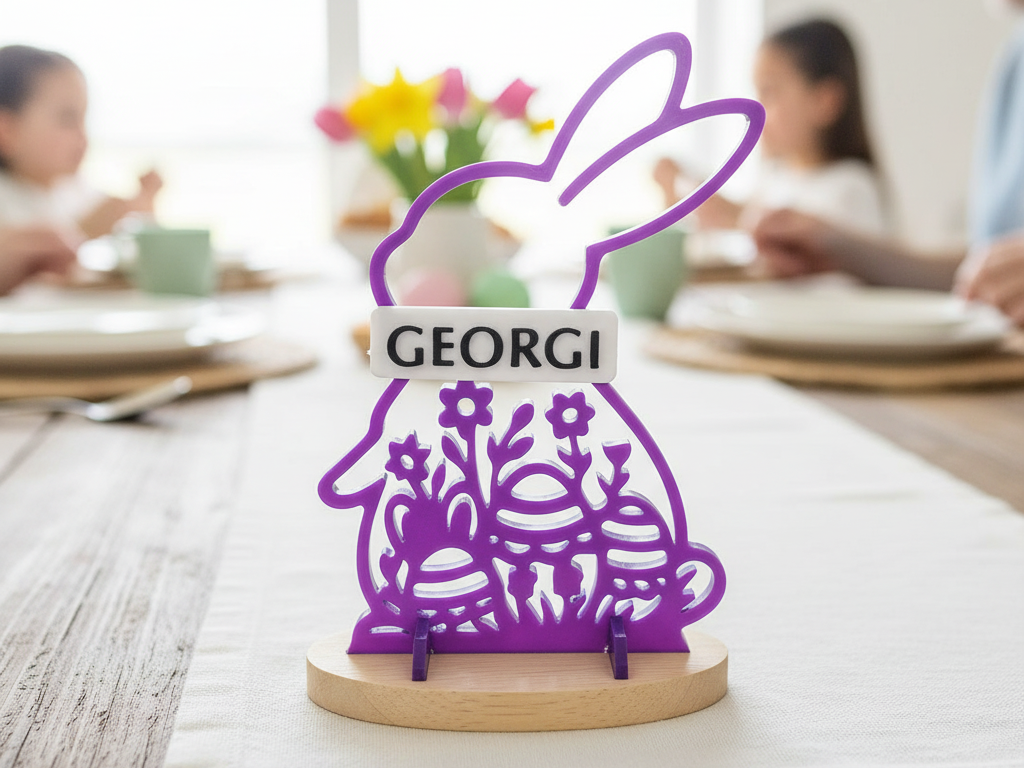 Easter Bunny Name Frame | Home Decoration