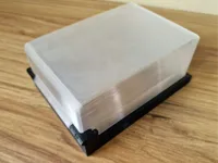 0.25mm layer, 2 walls, 99.9% infill