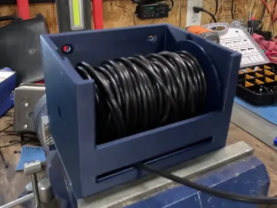 Wire Spool + Dispenser w/ Drill-winding