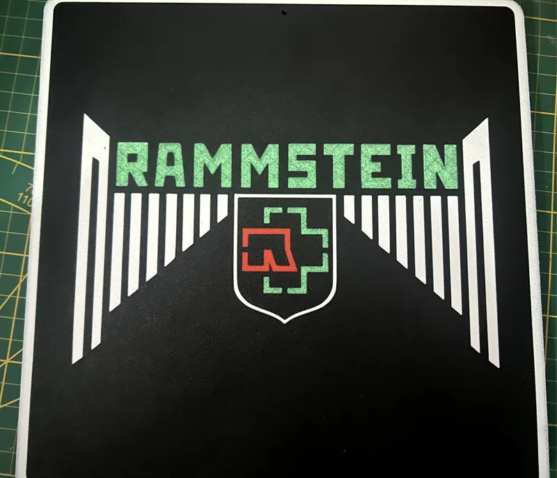 Rammstein Schild