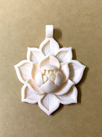 Pendentif fleur de lotus — photo 3
