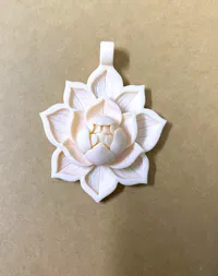Pendentif fleur de lotus — photo 5