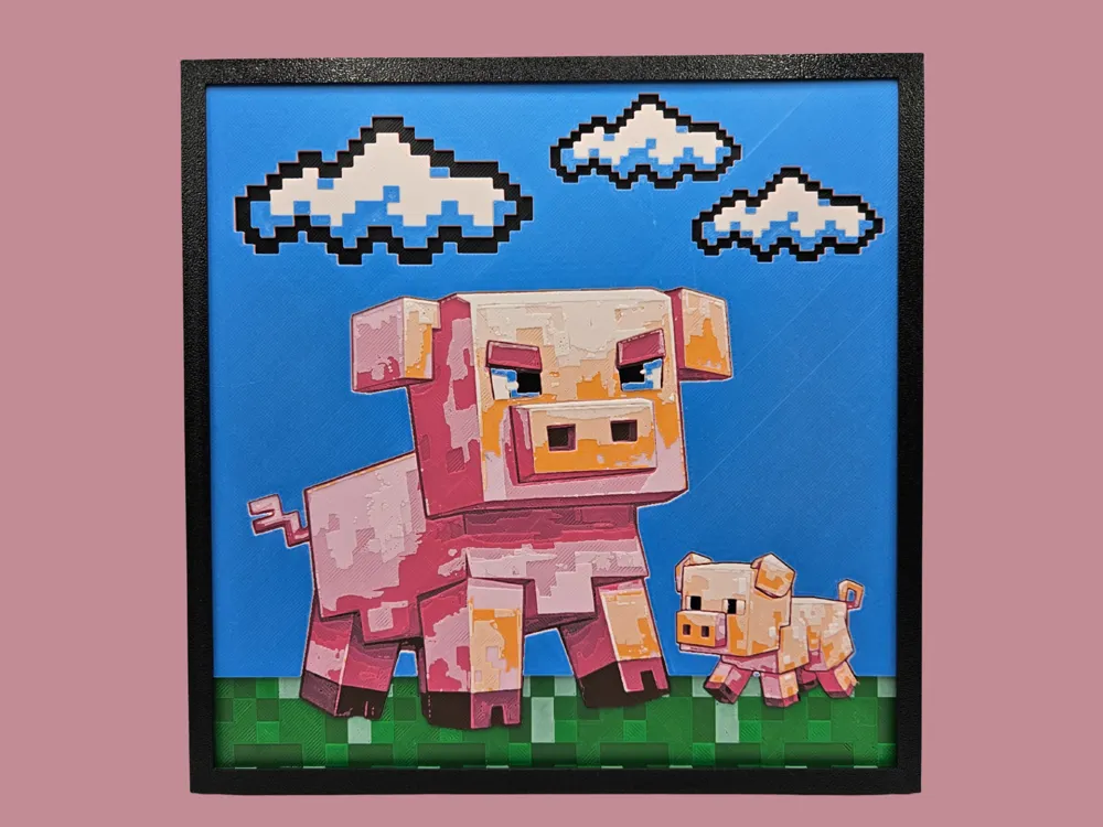 Minecraft Pigs