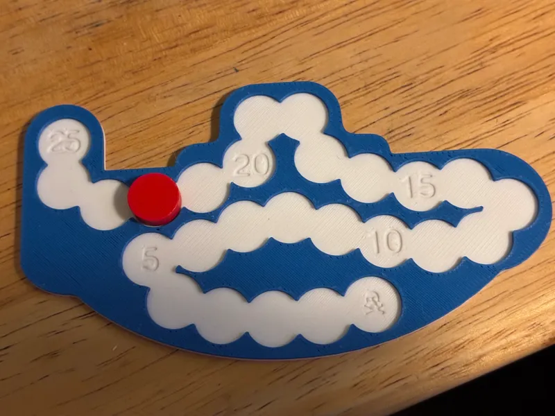 Deep Sea Adventure Submarine Game Board