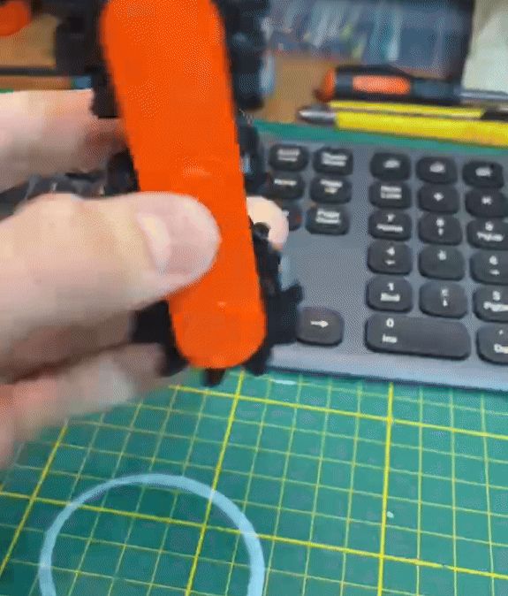 Gear Fidget Spinner – No Bearings Needed