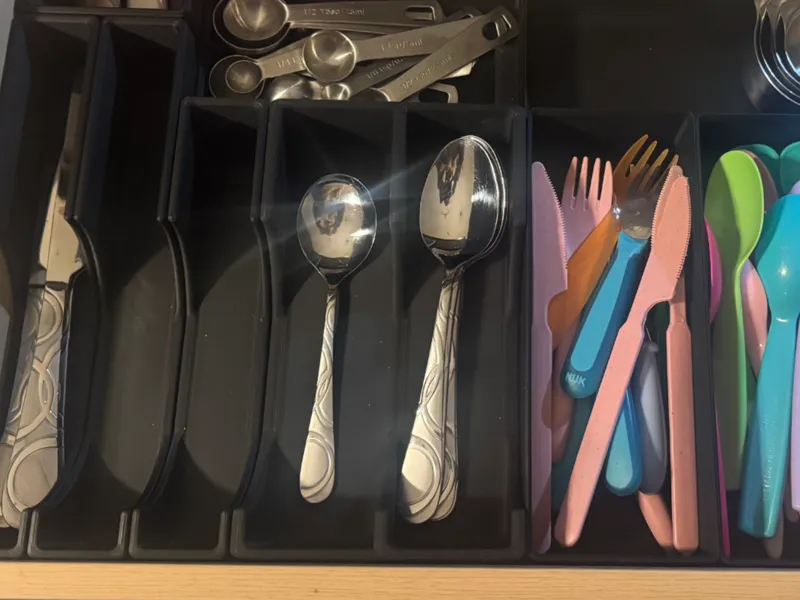 5x3x50mm Gridfinity Silverware Tray Remix 
