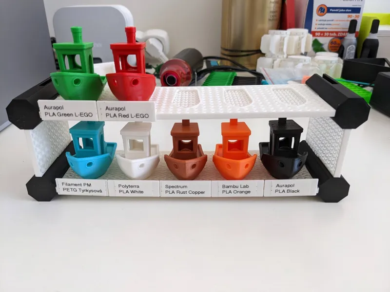 13mm description clip for Customizable Benchy Shelf