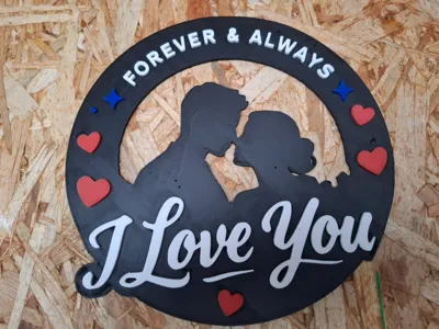 Valentines Day 'Forever and Always'