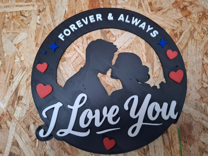 Valentines Day 'Forever and Always'