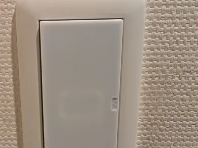 Jimbo Electric JIMBO Flush Switch Control Panel Single J WIDE Series WJN-S