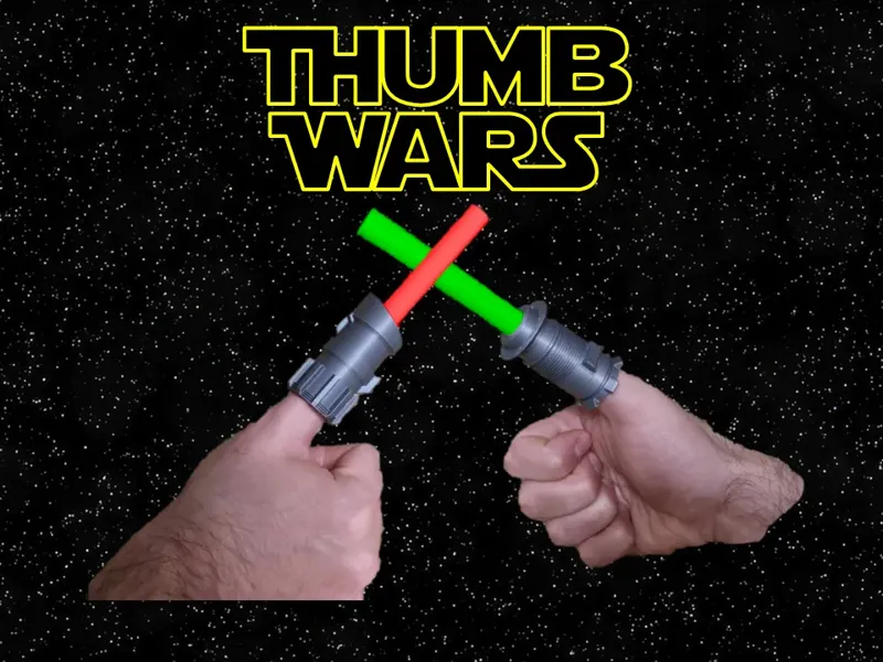Thumb Wars Lightsabers